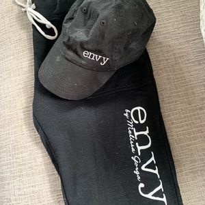 Envy by Melissa Gorga Hat & Joggers Used Size Medium